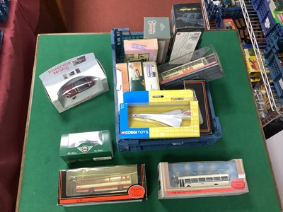 Lot 601 - Thirteen Diecast Model Vehicles by EFE, Corgi,...