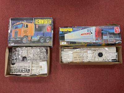 Lot 705 - Two AMT 1:25 Scale Plastic Model Kits...