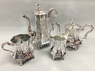 Lot 2 - A Highly Decorative XIX Century Sheffield...