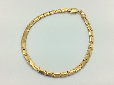 Lot 212 - A Modern Bracelet, of uniform design, stamped "...