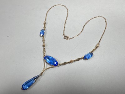 Lot 168 - A Decorative Vintage Art Deco Style Necklace,...