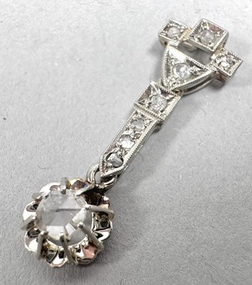 Lot 157 - An Early XX Century Style Rose Cut Diamond Set...