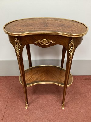 Lot 1448 - A French Kingwood Kidney Shaped Occasional...
