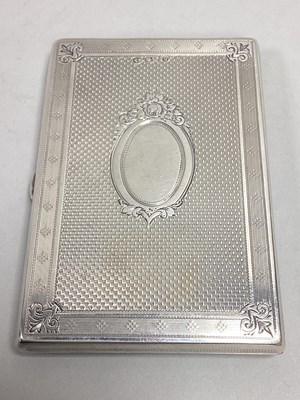 Lot 40 - A Victorian Decorative Hallmarked Silver Case,...