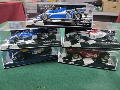 Lot 518 - Five Highly Collectible 1:43rd Scale diecast...