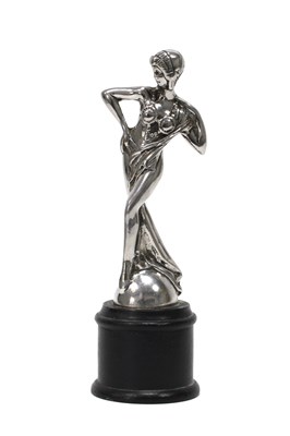 Lot 1266 - A 1920's Chrome Car Mascot, cast as an exotic...