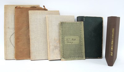 Lot 1281 - Five Handwritten Diaries (1870-80's) of...
