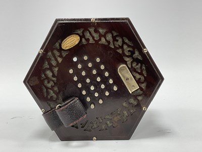 Lot 1313 - A Wheatstone and Co. Concertina, model number...