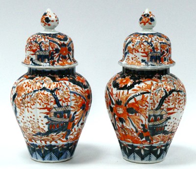 Lot 1088 - A Pair of Late XIX Century Japanese Pottery...