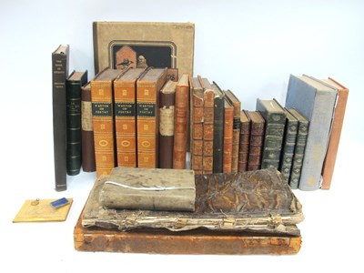 Lot 1293 - Three XIX Century Handwritten Ledgers, Warton...