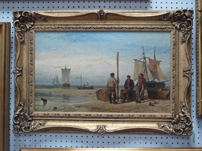 Lot 1340 - HENRY DAWSON (1811-1878) 
Boats and Fishermen...