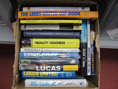 Lot 364 - Leeds United Books - A Complete Record, Who's...