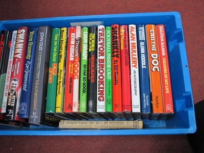 Lot 490 - Football Autobiographies - Shankly, Hoddle,...