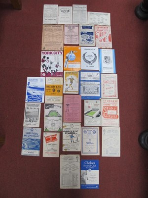 Lot 805 - 1943-4 Tottenham v QPR 44-5 Fulham v QPR 45-6...