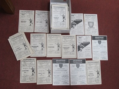 Lot 807 - Grantham Home Programmes, mainly 1960s,...