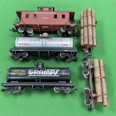Lot 333 - Five Bachmann 'G' Gauge/10mm Unboxed Items of...