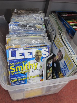 Lot 489 - Leeds United Magazines 1990s and later:- One Box.