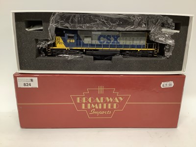 Lot 824 - A 'Broadway Ltd' 'HO' Gauge U.S.A Outline...