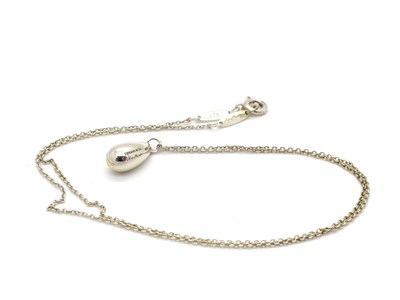 Lot 161 - Tiffany & Co; An Elsa Peretti Teardrop Pendant,...