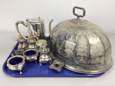 Lot 232 - A Highly Decorative Meat Dome, of gadrooned...