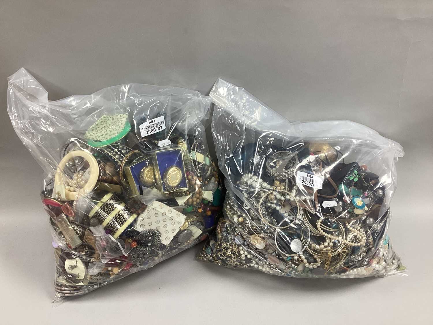 Lot 43 - A Mixed Lot of Assorted Costume Jewellery :-...