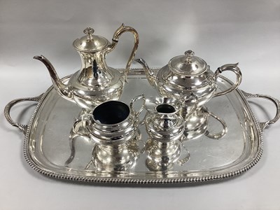 Lot 284 - James Dixon & Sons; A Sheffield Plated Four...