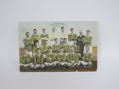 Lot 527 - Brentford Postcard 1904-5 Team Group Plus...