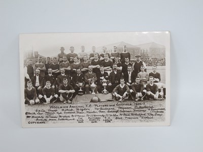 Lot 530 - Woolwich Arsenal 1906-7 Sepia Photographic...