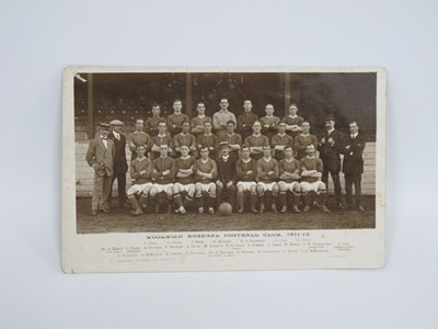 Lot 533 - Woolwich Arsenal 1911-12 Sepia Photographic...