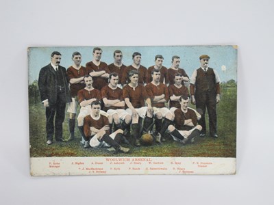 Lot 534 - Woolwich Arsenal 1907-8 Colour Tinted Postcard...