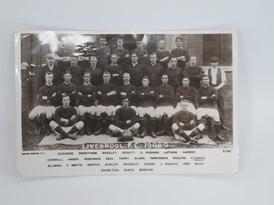 Lot 539 - Liverpool 1908-9 Postcard, photographic in...