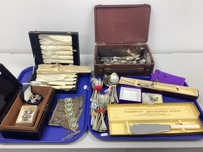Lot 230 - A Selection of Assorted Cutlery, including...