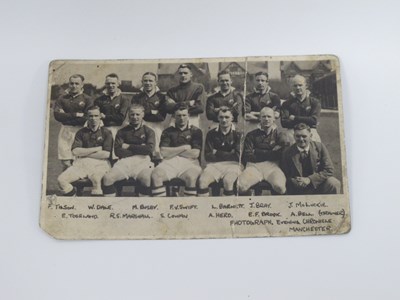 Lot 541 - Manchester City Postcard of 1934 FA Cup...