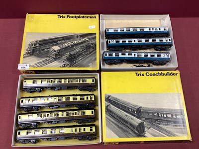Lot 828 - Seven Trix 00/HO BR Mk1 coaches (four...