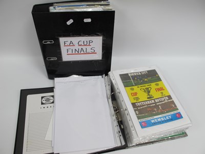 Lot 872 - F.A. Cup Final Programmes 1978 to 90,...