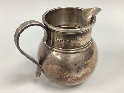 Lot 43 - A Hallmarked Silver Jug, SWS&Co, Birmingham...