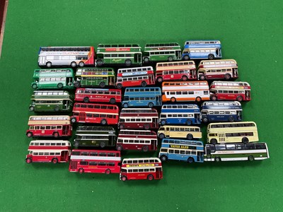Lot 486 - Twenty Eight 1:76 Scale Diecast Model Buses by...