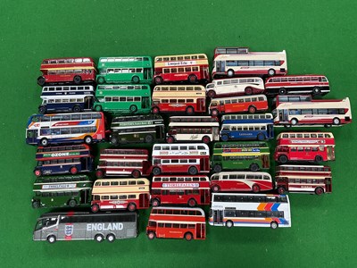 Lot 491 - Twenty Eight 1:76 Scale Diecast Model Buses by...