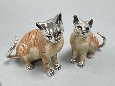 Lot 119 - A Modern Saturno Style Hallmarked Silver and...