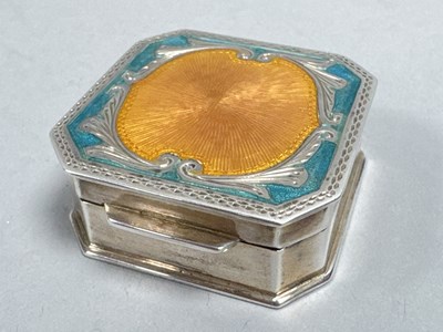 Lot 108 - Fatto A Mano; A Modern Decorative Enamel Pill...
