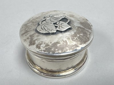 Lot 113 - A Contemporary Hallmarked Silver Pill Box, PG,...