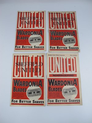 Lot 692 - Sheffield United 1946-7 Home Programmes, v....