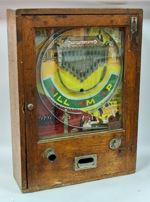 Lot 1173 - A Vintage 'Fill Em Up' Penny Slot Pinball...