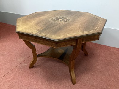 Lot 1428 - A Late XIX Century Rosewood Table, the...
