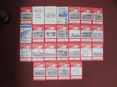 Lot 705 - Sheffield United 1955-6 Programmes v....