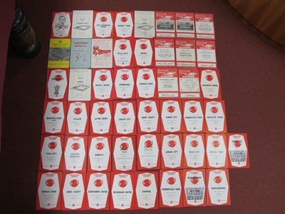 Lot 706 - Sheffield United 1957-8 Home Programmes:...