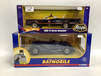 Lot 899 - Two 1:18th Scale Diecast Model Batman...