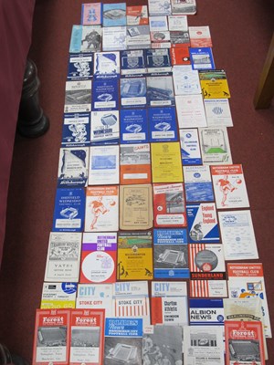 Lot 803 - 1960s Programmes, including Sheffield...