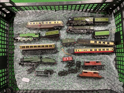 Lot 505 - Four N Gauge tender locomotives and a GWR...