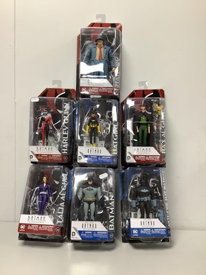 Lot 851 - Seven DC Collectibles Plastic Action Figures....